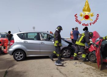Osilo: incidente stradale sulla strada provinciale 72 dell’Anglona, sul posto i vigili del fuoco