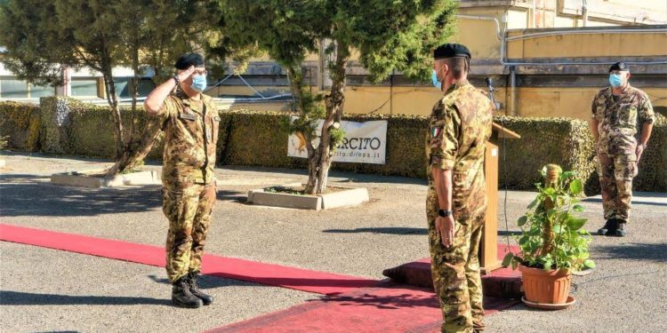 Si è svolta a Cagliari la cerimonia del cambio del Comandante del Reparto Supporto Generale del Comando Militare Esercito Sardegna