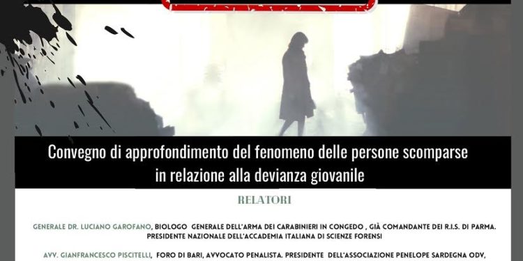 Ammentu, persone scomparse e devianza giovanile: a Sassari esperti a confronto al Palazzo della Provincia