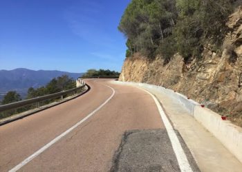 Baunei: conclusi gli interventi di messa in sicurezza di un versante nella 125 “Orientale Sarda”