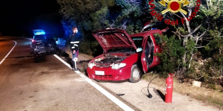 Arzachena: incidente stradale a Stazzu Funtana Manna, sul posto i vigili del fuoco e la Polizia stradale
