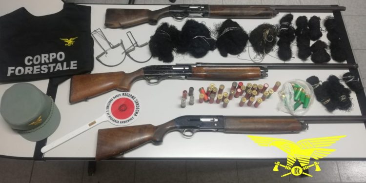 Due denunce, armi e selvaggina sequestrata e 6 illeciti amministrativi, è il bilancio dell’attività venatoria operata dall’Ispettorato di Cagliari