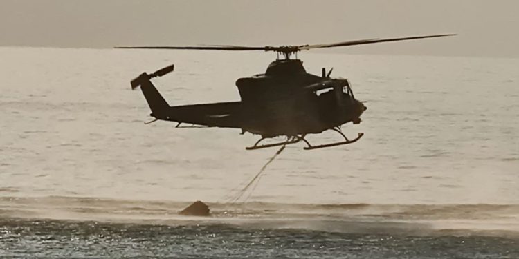 L’Esercito contro gli incendi