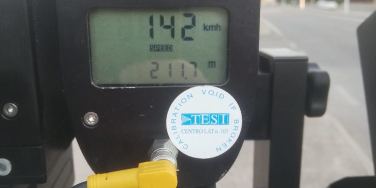 Sassari: va a 142 chilometri orari in via Buddi Buddi, 845 euro di multa, nei guai un neopatentato