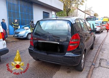 Tempio Pausania: incidente stradale in via Stadio Nuovo, due persone ferite