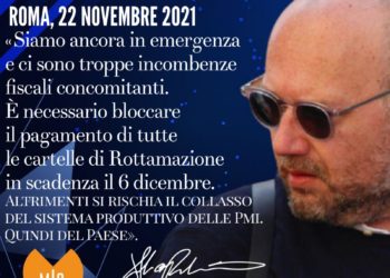 Covid. Paolo Bianchini (MIO Italia, Movimento Imprese Ospitalità): «Urge bloccare tutte le Rottamazioni in scadenza»