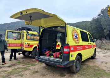 Orgosolo: escursionista colpito da malore, interviene il Corpo Nazionale Soccorso Alpino e Speleologico