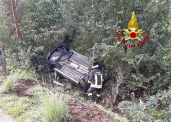 Incidente stradale sulla Cannigione-Arzachena, sul posto i vigili del fuoco