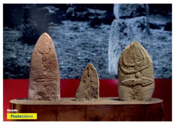 Laconi: un annullo filatelico per il “XXV Anniversario dell’inaugurazione del Menhir Museum”