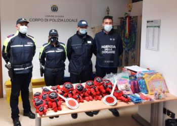 Ad Olbia nuovo sequestro di giocattoli non conformi agli standard di sicurezza