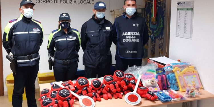 Ad Olbia nuovo sequestro di giocattoli non conformi agli standard di sicurezza