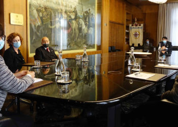 Il presidente della Regione Christian Solinas ha ricevuto a Villa Devoto la professoressa Maria Chiara Carrozza, presidente del CNR