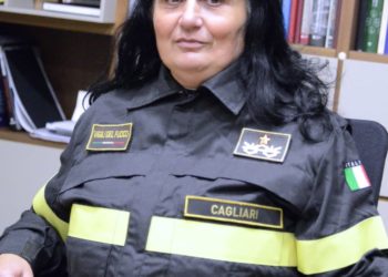 Cambio al vertice dei vigili del fuoco di Cagliari con l’insediamento del nuovo Comandante D.S. ing. Maria Pannuti