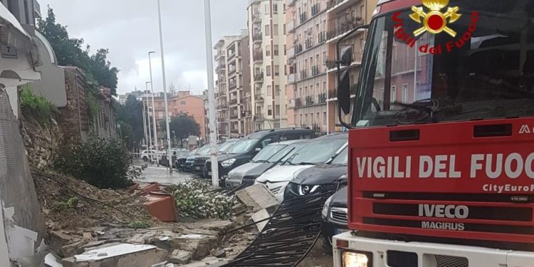 Superano il centinaio le richieste di intervento per forti piogge ricevute dai vigili del fuoco nel Sud Sardegna