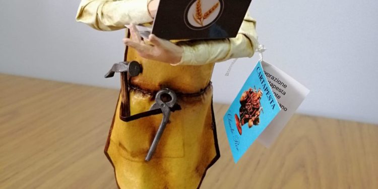 Domani mattina Confartigianato Sud Sardegna e Coldiretti di Cagliari consegnano al vescovo Giuseppe Baturi la statuina de “l’imprenditore che usa la tecnologia”