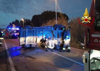 Incidente stradale in via Dell’Autonomia Regionale Sarda, a Quartu Sant’Elena