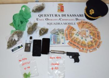Sassari: armi clandestine, detenzione e spaccio di droga: arrestati due fratelli