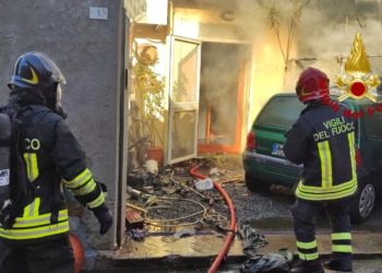 Esplosione ed incendio in un appartamento a Sinnai