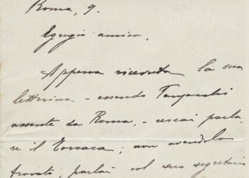 Nuoro: all’Isre il copialettere restaurato di Grazia Deledda