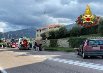 Tempio Pausania: incidente stradale sulla statale in direzione Olbia, intervengono i vigili del fuoco