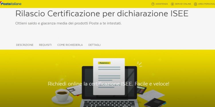 Poste italiane: dal 4 gennaio tutti i cittadini di Città Metropolitana di Cagliari e Sud Sardegna possono richiedere online i dati 2020 per l’ISEE 2022