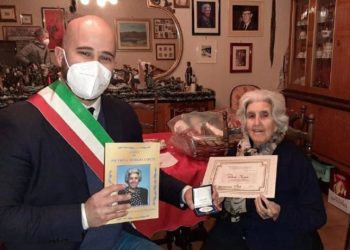 Cagliari festeggia i 100 anni della signora Pietrina Murgia