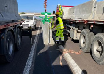 Sassari e Porto Torres: vanno avanti i lavori di sostituzione delle barriere di protezione centrale sulla 131 Carlo Felice