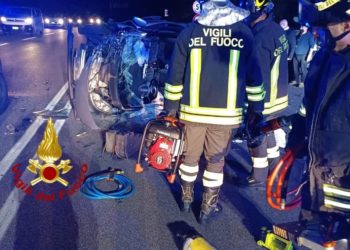 Olbia: incidente stradale all’altezza del centro commerciale Terranova, sul posto i vigili del fuoco