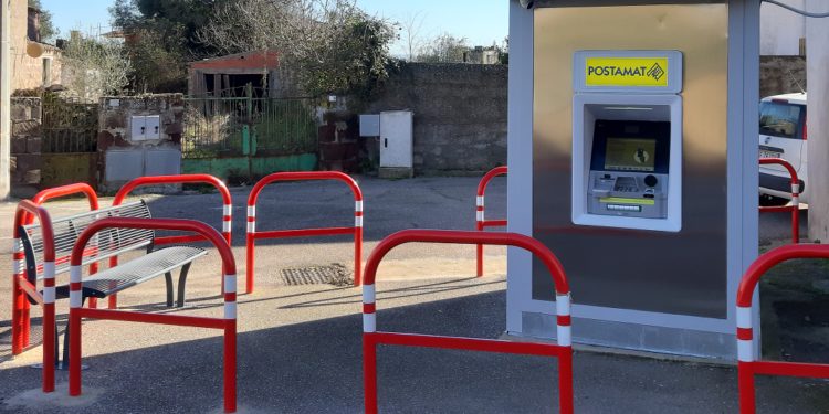 A Ruinas è stato installato il primo ATM Posytamat