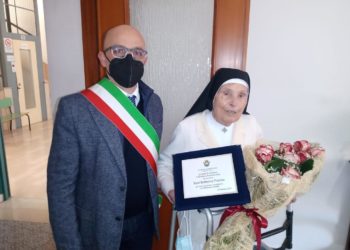 Oristano in festa per i cent’anni di Suor Battistina Piredda