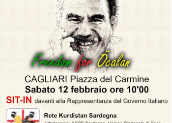 Domattina anche a Cagliari si terrà una manifestazione per chiedere la liberazione di Abdullah Öcalan, il leader del PKK