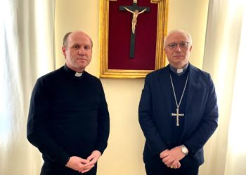 Stamane l’Arcivescovo di Cagliari, Giuseppe Baturi, ha incontrato padre Vasyl Panivnyk, attuale animatore spirituale della comunità ucraina cagliaritana