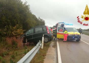 Due incidenti stradali ad Arzachena, intervengono i vigili del fuoco