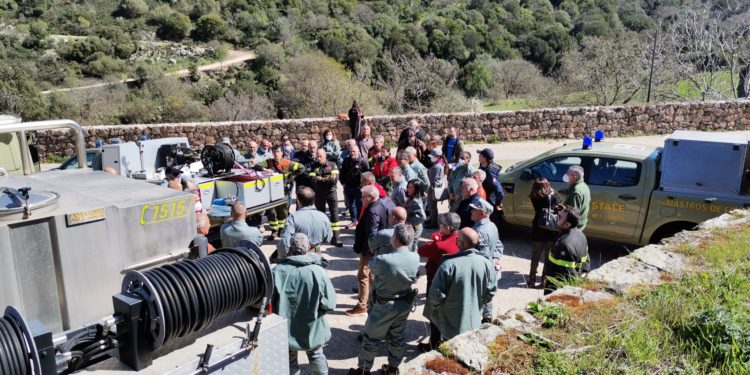 E’ iniziato ieri, a Bonorva, un evento internazionale dedicato allo scambio di esperienze in materia di antincendio
