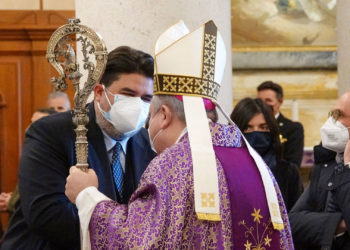 Il presidente della Regione Christian Solinas ha incontrato l’ordinario militare per l’Italia mons. Santo Marcianò