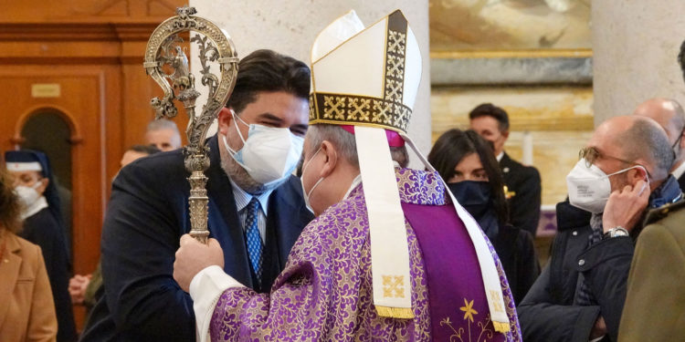 Il presidente della Regione Christian Solinas ha incontrato l’ordinario militare per l’Italia mons. Santo Marcianò