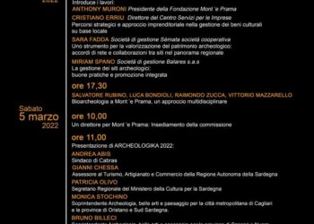 Domani a Cabras la prima delle due giornate dedicate all’archeologia in Sardegna, tappa di avvicinamento ad Archeologika 2022