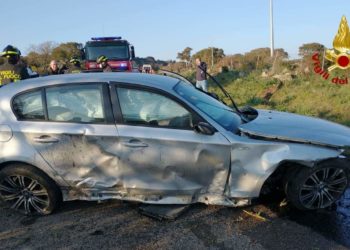 Incidente sulla Ittiri-Romana, sul posto i vigili del fuoco