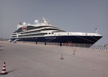 Le Bouganville apre ufficialmente la stagione dello scalo a Porto Torres