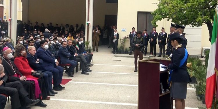 Il presidente della Regione Christian Solinas ha partecipato alle celebrazioni per il 170° anniversario di fondazione della Polizia di Stato