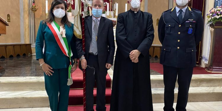 Pula, cambio della bandiera per la festa di Sant’Efisio