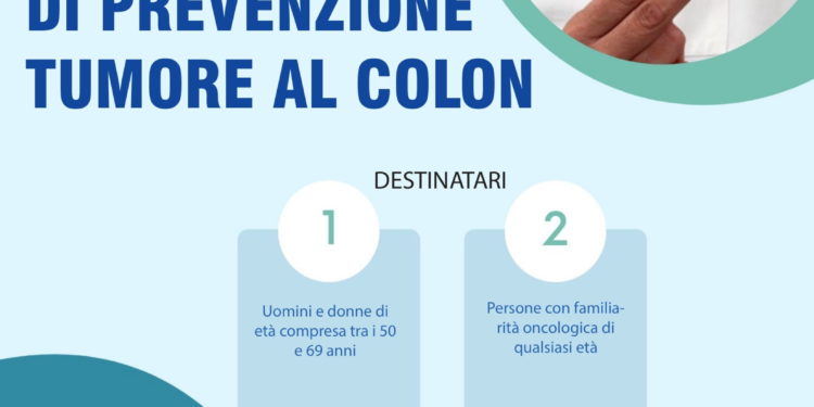 Sorso: il 27 aprile una giornata di prevenzione del tumore al colon
