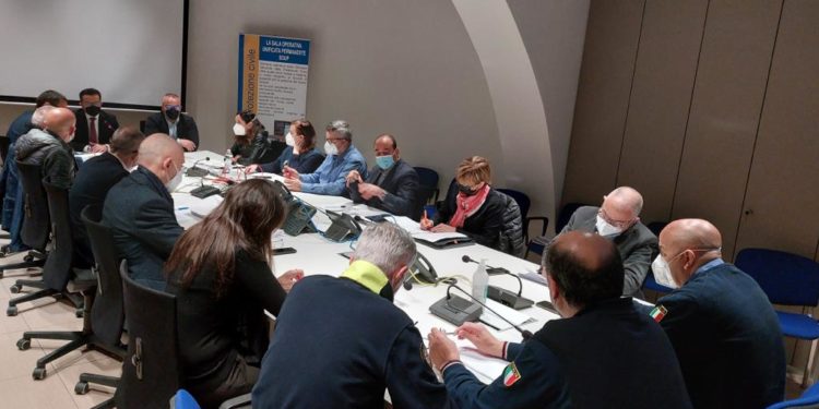 Nella sede della Protezione civile si è tenuto un incontro tra le principali componenti coinvolte nel sistema regionale