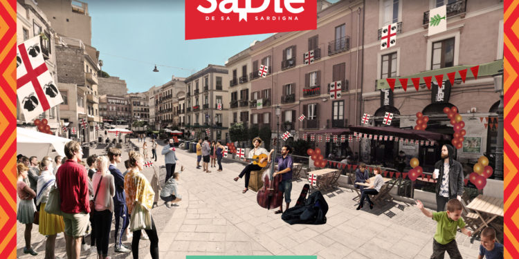 Cagliari si colora di rosso per Sa Die de sa Sardigna