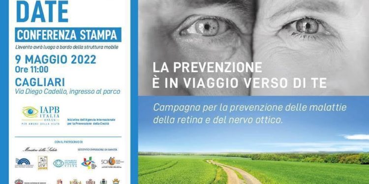 Arriva a Cagliari la campagna nazionale di prevenzione delle malattie retiniche e del nervo ottico “Vista in salute”