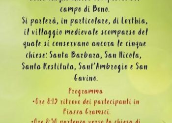 Bono “In cammino verso Lorthia”: domenica 22 maggio visita alle chiese campestri