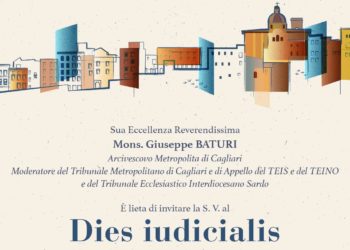 Sabato 21 maggio, nell’Aula Magna del Seminario Arcivescovile, a Cagliari, è previsto il “DIES IUDICIALIS 2022”