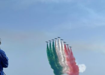 Alessandro Cocco (assessore del Turismo al comune di Alghero): «Le frecce tricolori un trionfo per tutta la città»