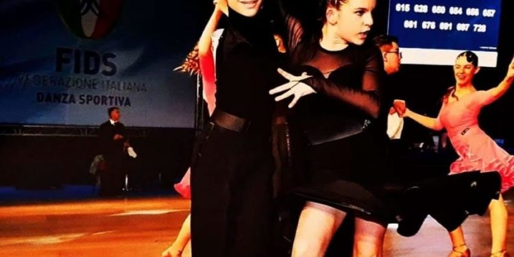 I sassaresi Mario Donato Vinci e Marianna Doro vice campioni italiani di Danza latino americana