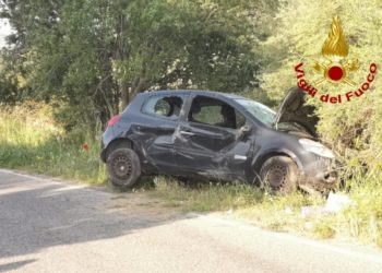 Abbiadori: incidente stradale sulla strada provinciale 59, ferita lievemente una donna